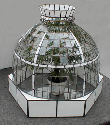 Stained Glass Dome Terrarium